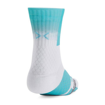 UA Curry ArmourDRY Playmaker Crew Socks ''White''