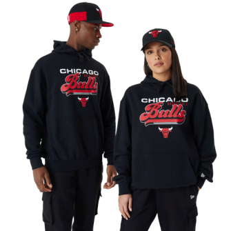 New Era NBA Chicago Bulls Team Graphic Hoodie ''Black''