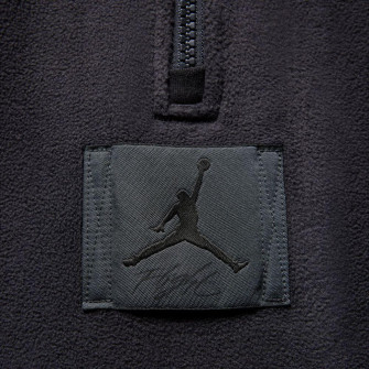 Air Jordan Essentials Winterized Fleece Half-Zip Hoodie ''Black''