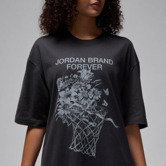 Air Jordan Graphic Oversized Womens T-Shirt ''Black''