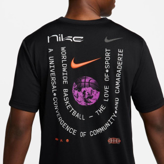 Nike Worldwide Basketball Graphic T-Shirt ''Black''