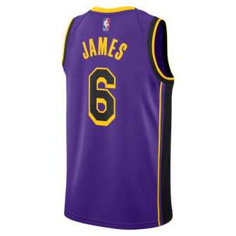 Air Jordan NBA Los Angeles Lakers LeBron James Swingman Jersey ''Purple''