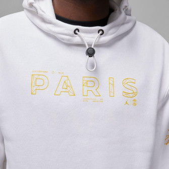 Air Jordan Paris Saint-Germain Fleece Hoodie ''White''