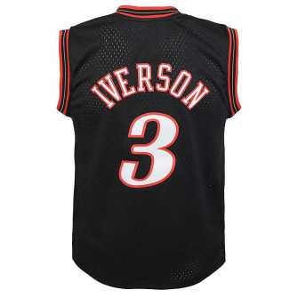 M&N NBA Philadelphia 76ers 2000-2001 Swingman Kids Jersey ''Allen Iverson''