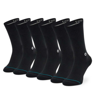 Stance Icon 3-Pack High Socks ''Black''