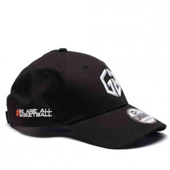 New Era Grosbasket Logo 9Forty Cap ''Black/White''