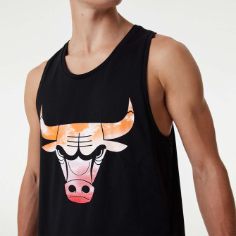 New Era NBA Chicago Bulls Sky Print Tank Top ''Black''