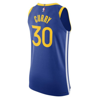 Nike NBA Golden State Warriors Stephen Curry Authentic Jersey ''Rush Blue''