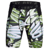 UA Curry HeatGearTM Printed Compression Shorts "Retro Green"