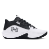 UA Lockdown 7 Kids Shoes ''White/Black'' (GS)