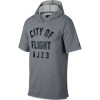 Jordan Sportswear "CITY OF FLIGHT" Short-Sleeve Hooded Top